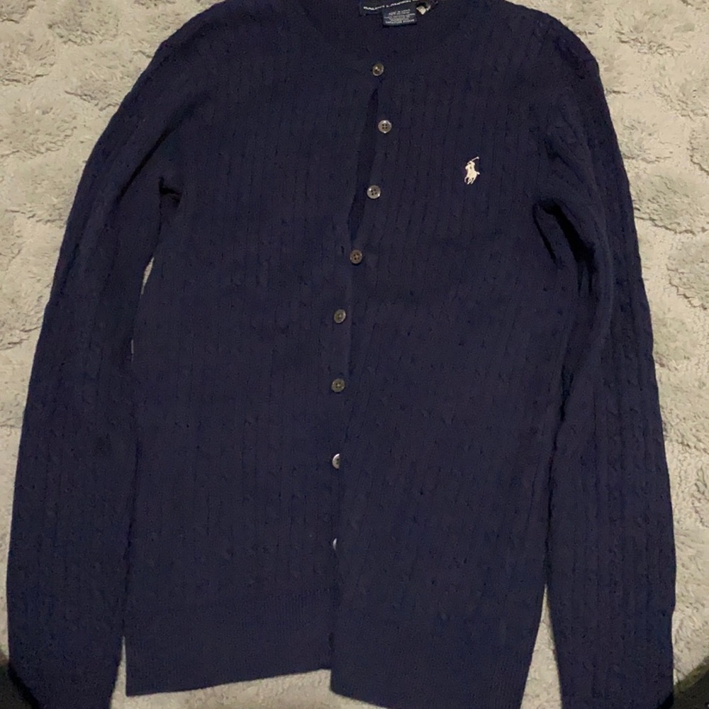 Ralph Lauren navy sweater size small